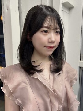 エル バイ ホーム(L by HOME) 透けるグレージュ 艶感カラー