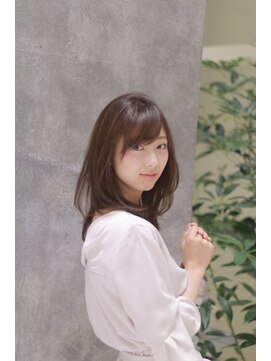 ザザ ZA/ZA 目白 柔らかミディアムレイヤー 目白 美容室