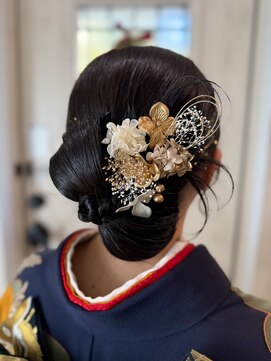 クウ(cuu) 成人式ヘアセット