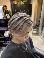 アルカナ 明治神宮前原宿(ARCANA) メンズバレイヤージュ センターパート 外国人風