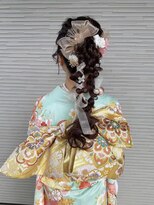 ロンドブルーム 天神大名店(Lond Bloom)&nbsp;ブリーチなしカラー/ヘアアレンジ/ヘアセット/福岡/10代20代30代