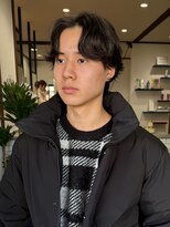 ラパンセブランメンズ 蟹江(LA PENSEE BRUN MEN'S)&nbsp;[LAPENSEE_inagaki] ニュアンスパーマ