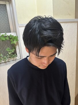 ロマンヤカタ ファース(ROMAN YAKATA fars) 無造作メンズショート　上窪　2/28