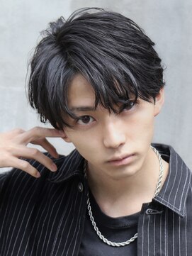 クロトヴィラ 天神大名(KUROT villa) 黒髪アップバングリバース