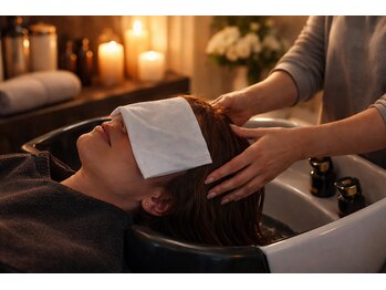 ミオス(mios)の写真/《ゆったり癒し時間》極上アロマヘッドスパを落ち着く個室空間で…♪[幸手/久喜/ヘッドスパ/白髪染め]