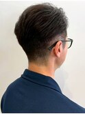 白髪染め アップバンク 刈り上げ 黒髪 ビジネスヘア 40代 30代