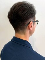 オレンジペコ(orange peco)&nbsp;白髪染め アップバンク 刈り上げ 黒髪 ビジネスヘア 40代 30代