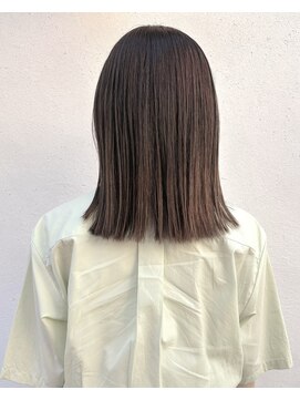 ファヴォリ(favori) 【favori 自由が丘】ブリーチ無ダブルカラー(ブラウンベージュ)