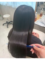 ファムバイアヴァンス(Femme by AVANCE.) ダークグレージュストレート