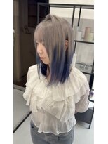 ソルバイジゼル(sol by gisele) シルバー×ブルーグラデーション