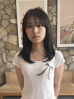 ウシワカマルエムティードット 富士宮店(USHIWAKAMARU MT.) 髪質カラー×オリーブブラウン
