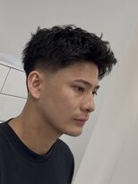 グルーマーズクレッジ 渋谷店(GROOMER/S CREDGE)&nbsp;テーパーウォーリアカット　スパイキーショート