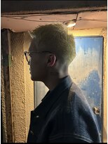 ビハインドザカーテン(BEHIND THE CURTAIN)&nbsp;[極道ヘア］フェード×ハイトーン