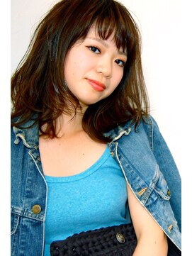 ミエンヌ(mienne) カジュアル×フェミニン ミディアム