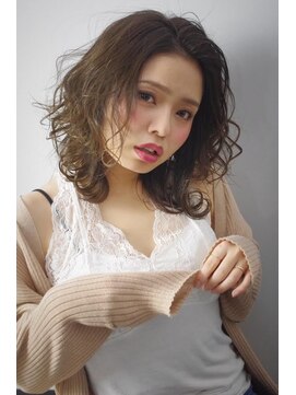 ヘアリゾート リアン(hair resort Lien) ミディアム×カール