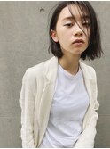 レイヤーカット/デザインカラー/ウェットヘア/オリーブベージュ