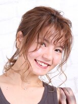 アース 熊本光の森店(HAIR&MAKE EARTH)&nbsp;外国人風カジュアルアップスタイル