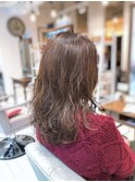 ルーズウェーブで脱力系スタイル/20代/30代/40代/50代/岡山/表町