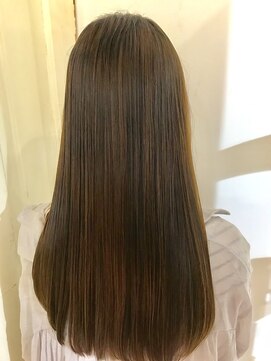 カンナヘアーメゾン(Canna hair maison) 【梅田中津canna】縮毛矯正　毛先までまとまるツヤ感ストレート