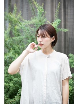 カリン 横浜店(carin) 【carin横浜】ショートボブ/ショコラベージュ/暗めカラー