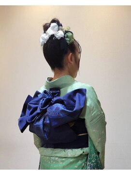 コアフィールドマサコ 北島店 成人式☆ティンカーベルヘア