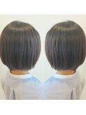  ステップボーンカット×ボブ【スタジオアルファプラス日暮里】