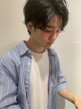 ネオヘアー 曳舟店(NEO Hair) イケがメンすぎるパーマ/センターパート/ツイストスパイラル