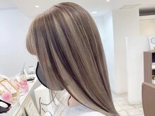 【ハイライト】こだわりのトレンドカラーハイライト♪