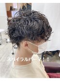 スパイラルパーマ
