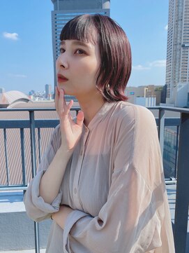 ルービック 枚方(Rubik's) 20代30代大人可愛い外ハネ/ミニボブ/前髪カット