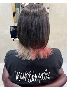 ヲタクに美容室は難しい。 インナーウタカラー♪