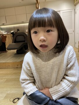 エイト新宿店(EIGHT shinjuku) ボブ　初カット