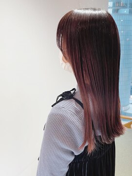 ネオリーブ チッタ 阿佐ヶ谷店(Neolive citta) 切りそろえ艶セミロング