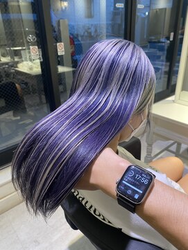 アソビセカンド 原宿(ASOBI 2nd) ロング/シルバーラベンダー