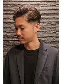ビジネスショート/ツーブロックマッシュ/ハイライト/束感/波巻き
