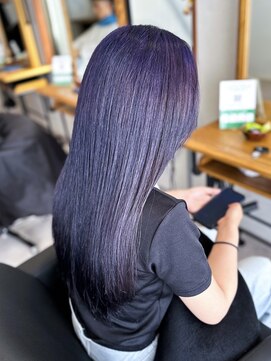 アフェクト 上大岡(affect) バイオレットカラー/ロング/髪質改善カラー/ブリーチ/上大岡