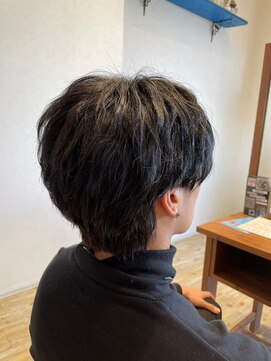 アルコ(Arco) ソフトツイストスパイラル メンズパーマ 黒髪