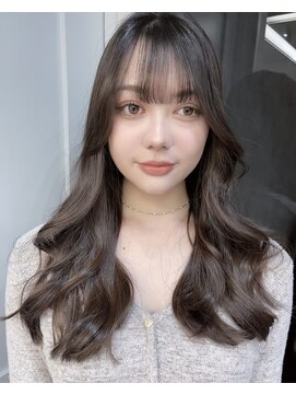 ロンドアヴァントゥス 池袋(Lond aventus) 韓国レイヤー/韓国風/ボブ/髪質改善/黒髪/ブリーチなし〔池袋〕