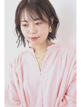 ミモザ(Mimosa) 《Mimosa》切りっぱなしbob/大人可愛いボブスタイル