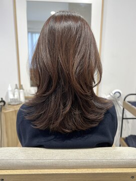 ノック(knock) #ワンカールのみでできるレイヤーカット