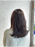ゆるふわセミロング