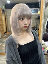 ヘアカロン 熊本本店(Hair CALON) ホワイトブロンド