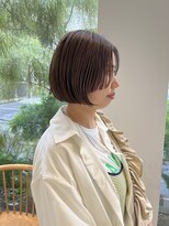 オーダー(OORDER)&nbsp;highlight beige×ミニボブ