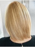 【re place】美髪ブロンドヘアー