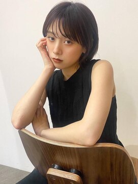 ベンジー 福間(benji) 大人かわいいくびれボブ