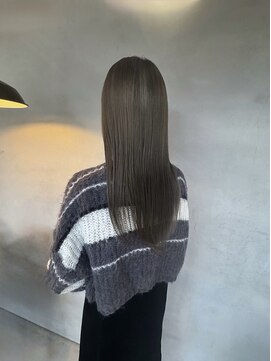 ピオニー(PEONY) ブリーチ×グレージュ