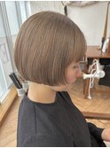 ミニボブ×ミルクティーbeige