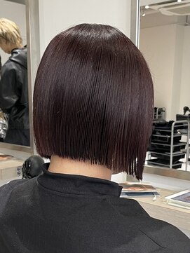 ヨロ 上野(YOLO) ハイライトカラーミルクティーベージュケアブリーチダブルカラー