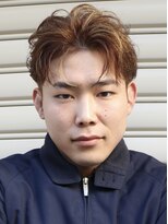 ヘアカロン 熊本本店(Hair CALON)&nbsp;メンズカットカラーハイライトメッシュフェーザショート熊本下通