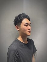 ルッチ(LUCCI)&nbsp;無造作パーマ波巻きパーマ波巻きスパイラルパーマツーブロック